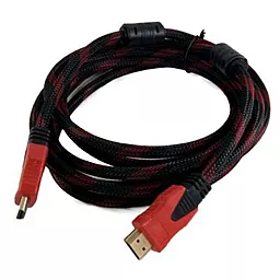 Видеокабель ExtraDigital HDMI М-М 3м v2.0 30awg 14+1 CCS Black/Red (KBH1746)