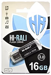 Флешка Hi-Rali Corsair Series 16GB USB 3.0 (HI-16GB3CORBK) Black - фото Флешка Hi-Rali Corsair Series 16GB USB 3.0 (HI-16GB3CORBK) Black