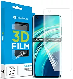 Защитная пленка MakeFuture 3D Xiaomi Mi 10, Mi 10 Pro Clear (MFT-XM10/10P)