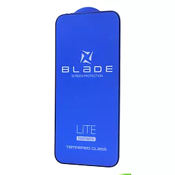 Захисне скло Blade Lite Series Full Glue для Apple iPhone 14 Pro Max Black (без упаковки)
