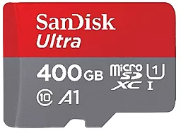 Карта пам'яті SanDisk Ultra microSDXC (UHS-1) 400GB class 10 A1 120Mb/s (SDSQUA4-400G-GN6MN) - фото Карта пам'яті SanDisk Ultra microSDXC (UHS-1) 400GB class 10 A1 120Mb/s (SDSQUA4-400G-GN6MN)