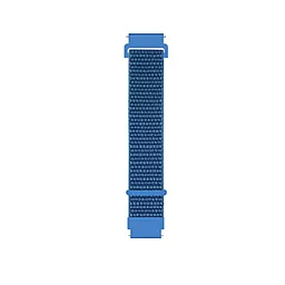 Змінний ремінець для розумного годинника Nylon Style BeCover для Xiaomi Amazfit Bip 20mm Lite/Bip S Lite/Bip 3/3 Pro, GTR 42mm, GTS, TicWatch S2/TicWatch E, GTS 3/2 mini Blue (705825)