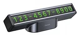 Автовизитка Baseus Square Bar Temporary Parking Number Plate Black (CNFT000001) - фото Автовизитка Baseus Square Bar Temporary Parking Number Plate Black (CNFT000001)