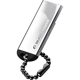 Флешка Silicon Power 4Gb Touch 830 (SP004GBUF2830V1S) Silver - фото Флешка Silicon Power 4Gb Touch 830 (SP004GBUF2830V1S) Silver