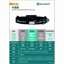 Ліхтарик Olight HS2 - мініатюра 10
