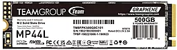 SSD Накопитель Team Group MP44L 500GB M.2 2280 NVMe PCIe 4.0 x4 3D NAND (TLC) (TM8FPK500G0C101) - фото SSD Накопитель Team Group MP44L 500GB M.2 2280 NVMe PCIe 4.0 x4 3D NAND (TLC) (TM8FPK500G0C101)