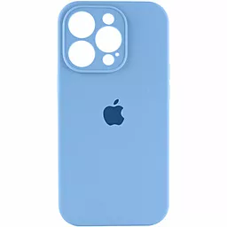 Чохол Silicone Case Full Camera для Apple iPhone 15 Pro Max Cornflower