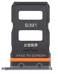Держатель (лоток) Сим карты Xiaomi 12 Gray