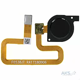 Шлейф Huawei Honor 7C (AUM-L41) / Y7 Prime 2018 / Y7 2018 зі сканером відбитка пальця, Original Black - фото Шлейф Huawei Honor 7C (AUM-L41) / Y7 Prime 2018 / Y7 2018 зі сканером відбитка пальця, Original Black