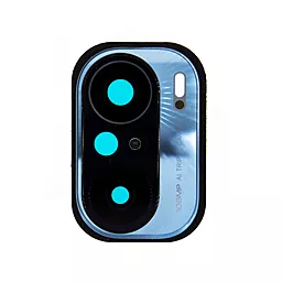 Стекло камеры Xiaomi Mi 11i / Mi 11X Pro в рамке Silver - фото Стекло камеры Xiaomi Mi 11i / Mi 11X Pro в рамке Silver