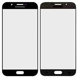 Корпусне скло дисплея Samsung Galaxy A8 A800 2015 Black