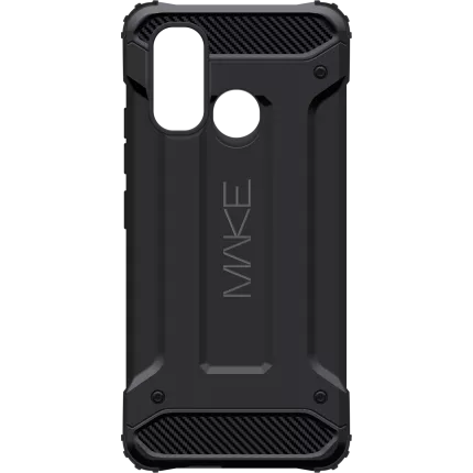 Чохол MAKE для Xiaomi Redmi 12C Panzer Black (MCN-XR12CBK) - фото 1