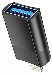 OTG-переходник Hoco UA17 Lightning to USB2.0 Black - миниатюра 2
