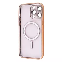 Чохол 1TOUCH Metal Matte Case with MagSafe для Apple iPhone 13 Pro Gold - мініатюра 3