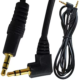 Аудио кабель TCOM AUX mini Jack 3.5mm M/M Cable 1.5 м black - миниатюра 2
