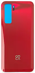 Задняя крышка корпуса Huawei Nova 7 SE Original Red - фото Задняя крышка корпуса Huawei Nova 7 SE Original Red