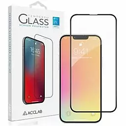 Захисне скло ACCLAB Full Glue для Apple iPhone 13 Black (1283126515392 ) - фото Захисне скло ACCLAB Full Glue для Apple iPhone 13 Black (1283126515392 )