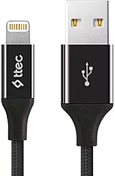 Кабель Ttec 2DK16S USB-A - Lightning 10.5w 1.2м cable Black - фото Кабель Ttec 2DK16S USB-A - Lightning 10.5w 1.2м cable Black