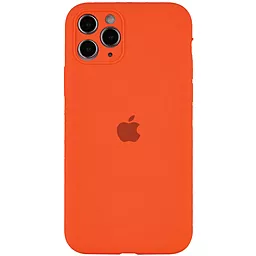 Чехол Silicone Case Full Camera for Apple IPhone 12 Pro  Kumquat