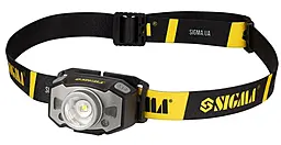 Фонарик налобный Sigma LED 1200mAh с сенсором (аккумуляторный) (5390251) - фото Фонарик налобный Sigma LED 1200mAh с сенсором (аккумуляторный) (5390251)