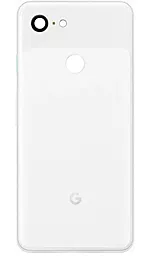 Задняя крышка корпуса Google Pixel 3 со стеклом камеры Original White - фото Задняя крышка корпуса Google Pixel 3 со стеклом камеры Original White