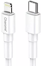 Кабель Charome C21-05 USB Type-C - Lightning 15w 3a 1м сable White - фото Кабель Charome C21-05 USB Type-C - Lightning 15w 3a 1м сable White