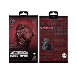 Захисне скло WK Design Kingkong 4D Curved Tempered Glass Privacy для Apple iPhone 7 Plus, iPhone 8 Plus Black (WTP-012-8PBK)