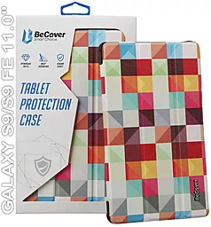 Чехол для планшета BeCover Smart Case для Samsung Galaxy Tab S9, S9 FE 11.0" Square (710421) - фото Чехол для планшета BeCover Smart Case для Samsung Galaxy Tab S9, S9 FE 11.0" Square (710421)