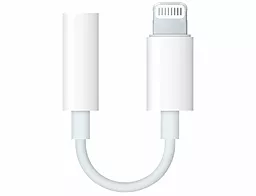 Аудио-переходник WUW X210 M-F Lightning -> AUX 3.5 mm white