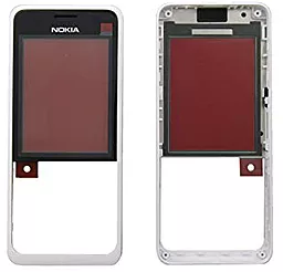 Рамка дисплея Nokia 301 White