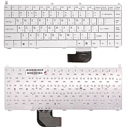 Клавіатура для ноутбуку Sony VGN-AR VGN-FE series  біла