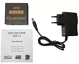 Видео сплиттер HDMI 1x2 v1.4 4k 30hz black Dynamode - миниатюра 4 Видео сплиттер HDMI 1x2 v1.4 4k 30hz black Dynamode - миниатюра 4