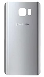 Задняя крышка корпуса Samsung Galaxy Note 5 N920  Silver Titan