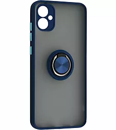 {"ru": "Чехол", "uk": "Чохол"} 1TOUCH Gingle Ring Case для Samsung Galaxy A05 (A055) Blue
