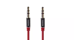 Аудио кабель Remax RL-L100 AUX mini Jack 3.5mm M/M Cable 1 м red (RL-L100) - миниатюра 3