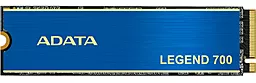 Накопичувач SSD ADATA Legend 700 2 TB (ALEG-700-2000GCS) - фото Накопичувач SSD ADATA Legend 700 2 TB (ALEG-700-2000GCS)