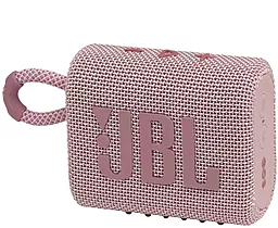 Колонки акустичні JBL Go 3 Pink (JBLGO3PINK) - фото Колонки акустичні JBL Go 3 Pink (JBLGO3PINK)