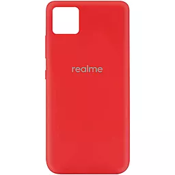 Чехол Epik Silicone Cover My Color Full Protective (A) Realme C11  Red
