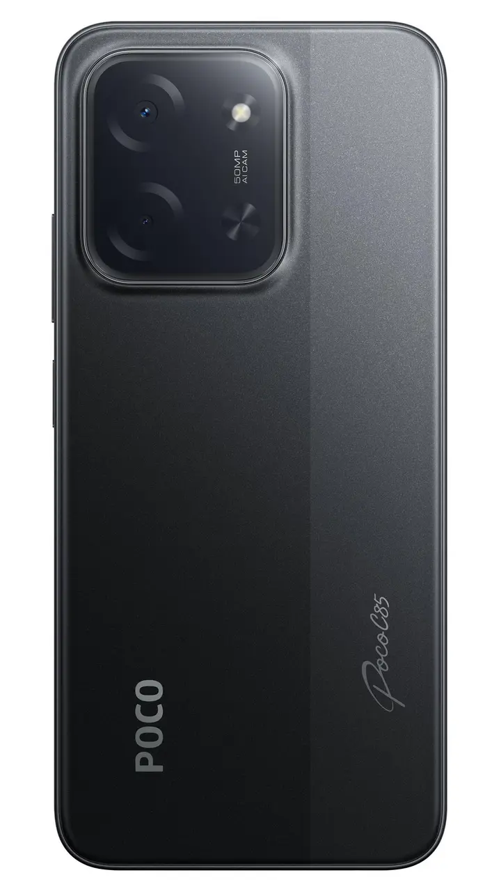 Смартфон Xiaomi Poco C85 6/128GB Black - фото 3