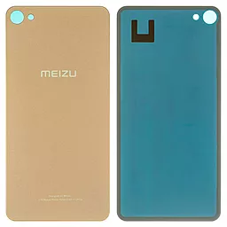 Задняя крышка корпуса Meizu U20 (U685H) Original Gold - фото Задняя крышка корпуса Meizu U20 (U685H) Original Gold