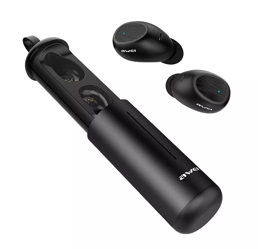 Навушники Awei T55 Black - фото 1