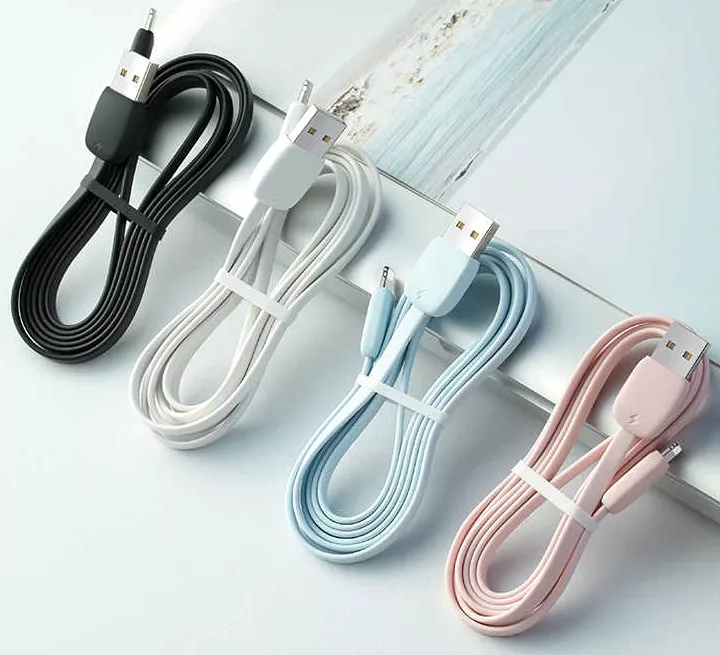 Кабель Usams U6 Candy USB-A - Lightning 10w 1.2м cable Pink - фото 6