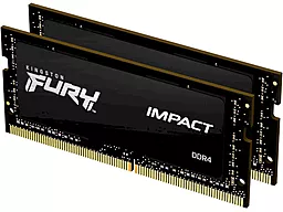 Оперативная память для ноутбука Kingston FURY 64 GB (2x32GB) SO-DIMM DDR4 3200 MHz Impact (KF432S20IBK2/64)