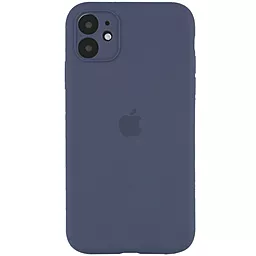 Чохол Silicone Case Full Camera для Apple IPhone 12  Lavender Gray