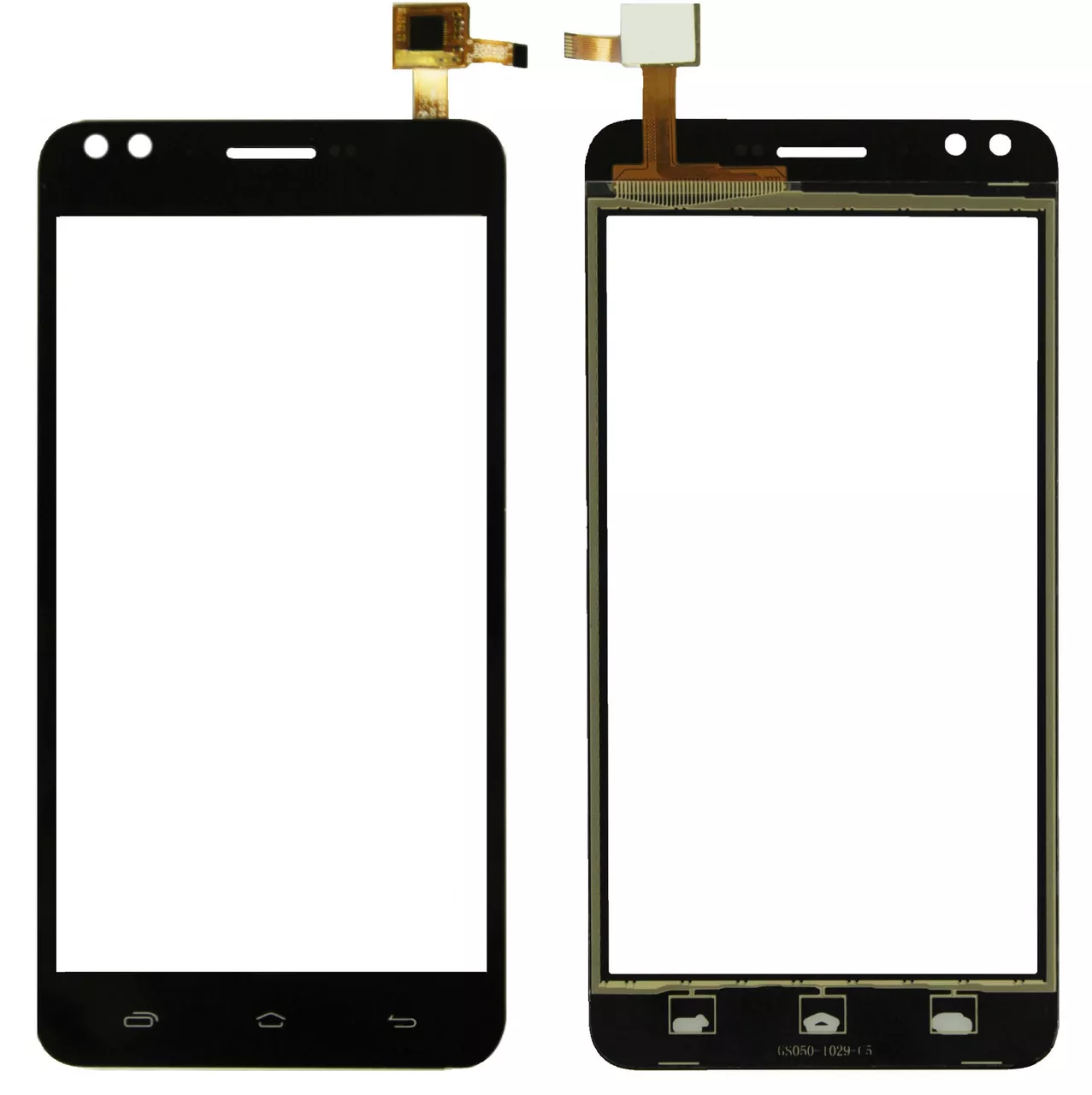 Сенсор (тачскрин) Prestigio MultiPhone 3504 Muze C3 Black - фото 1