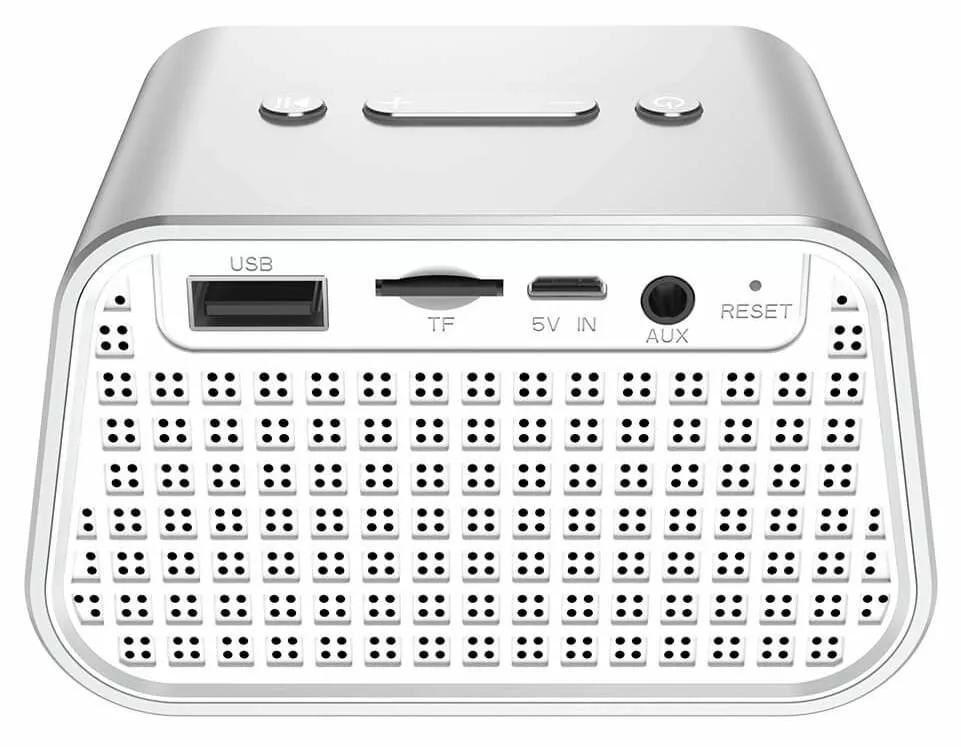 Колонки акустические Baseus Encok E02 Silver - фото 2