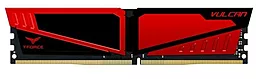Оперативная память Team 8GB DDR4 2666MHz T-Force Vulcan Red (TLRED48G2666HC15B01)