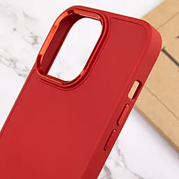 Чехол Epik TPU Bonbon Metal Style для Apple iPhone 13 Pro (6.1") Красный / Red - миниатюра 5