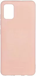 Чохол Molan Cano Smooth Samsung A715 Galaxy A71 Pink