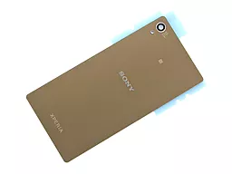 Задняя крышка корпуса Sony Xperia Z3+ Dual E6533 / E6553 со стеклом камеры Copper - фото Задняя крышка корпуса Sony Xperia Z3+ Dual E6533 / E6553 со стеклом камеры Copper